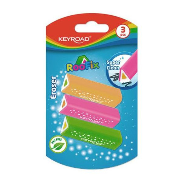 Guma univerzálna KEYROAD Roofix 3ks blister mix farieb