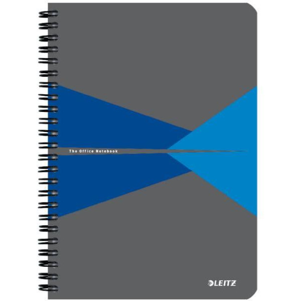 Blok Leitz Office Card A5 90 listov linajkový modrý