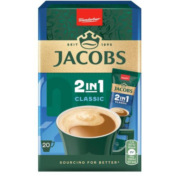 Káva JACOBS 2in1 248 g box
