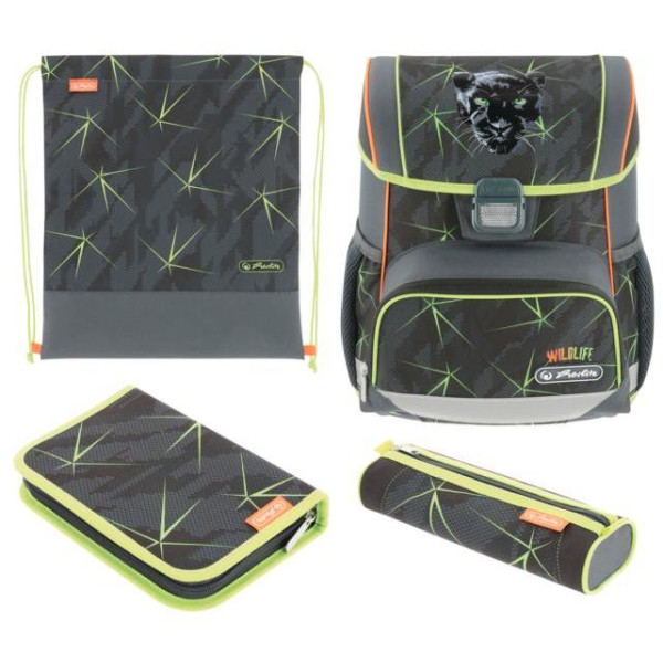 Školská taška Herlitz Loop+ Puma, sada