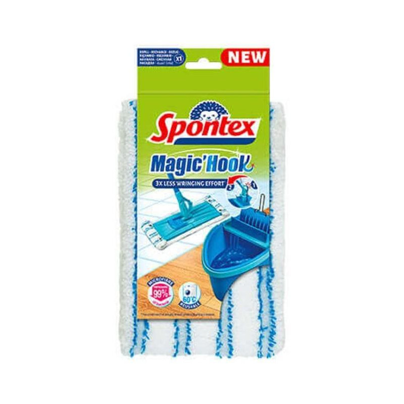 Náhradný poťah k mopu Spontex Magic Hook Náhradný poťah k mopu Spontex Magic Hook