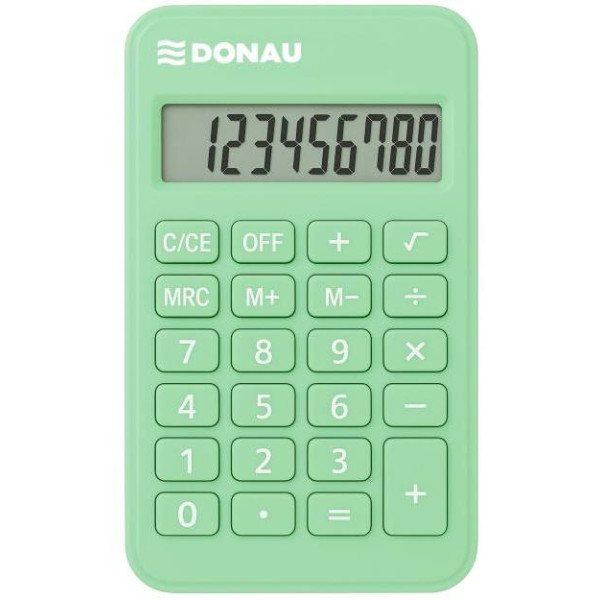 Kalkulačka Donau Tech K-DT2082 zelená