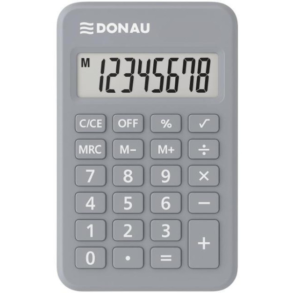 Kalkulačka Donau Tech K-DT2082 sivá