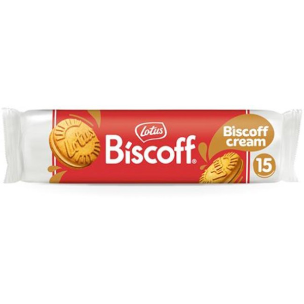 Karamelové sušienky Lotus Biscoff Sandwich Biscoff cream 150g