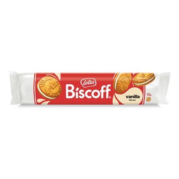 Karamelové sušienky Lotus Biscoff Sandwich vanilka 150g