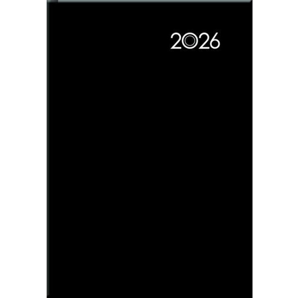 Diár FALCON denný A5 4,2 x 20,4 cm čierny 2026