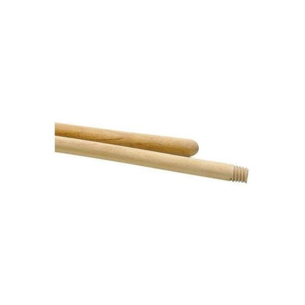 Rúčka drevená so závitom (vyrezaný hrubý závit) 150 cm