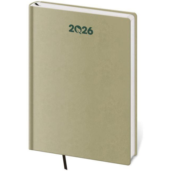 Diár ECO Kiwi denný A5 14,5x20,5cm 2026