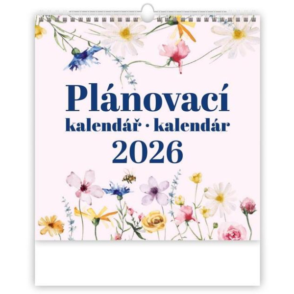 Nástenný kalendár plánovací 30 x 30 cm 2026
