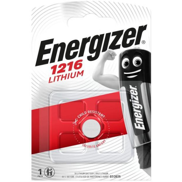 Batéria Energizer CR1216 1ks lítiová gombíková EN-E300163400