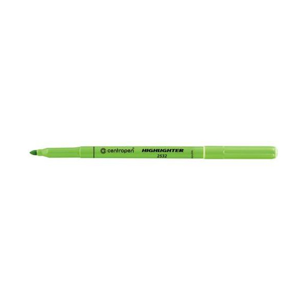 Zvýrazňovač Centropen 2532 zelený