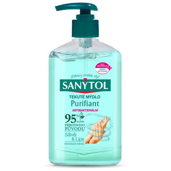 Sanytol tekuté mydlo dezinfekčné Purifiant 250 ml