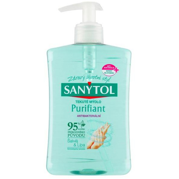 Sanytol tekuté mydlo dezinfekčné Purifiant 500 ml
