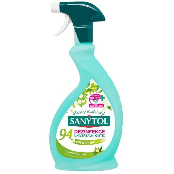 Sanytol univerzálny čistič 94 % rastlinného pôvodu sprej 500 ml