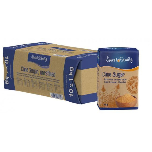 Cukor trstinový Sweet Family 1 kg