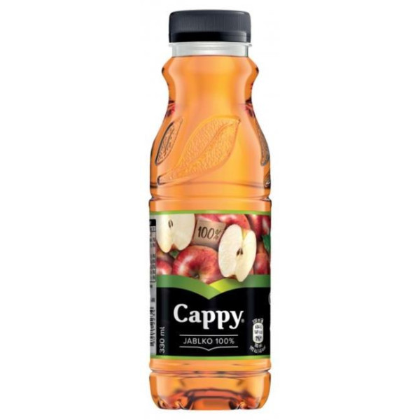 Džús Cappy jablko 100% 12 x 0,33 ℓ PET