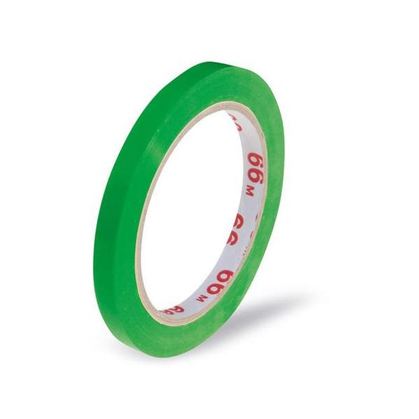 Lepiaca páska PVC 9 mm x 66 m zelená