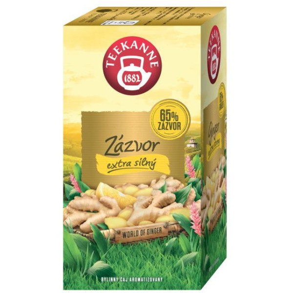 Čaj TEEKANNE Ginger Extra Strong HB 20 x 1,75g