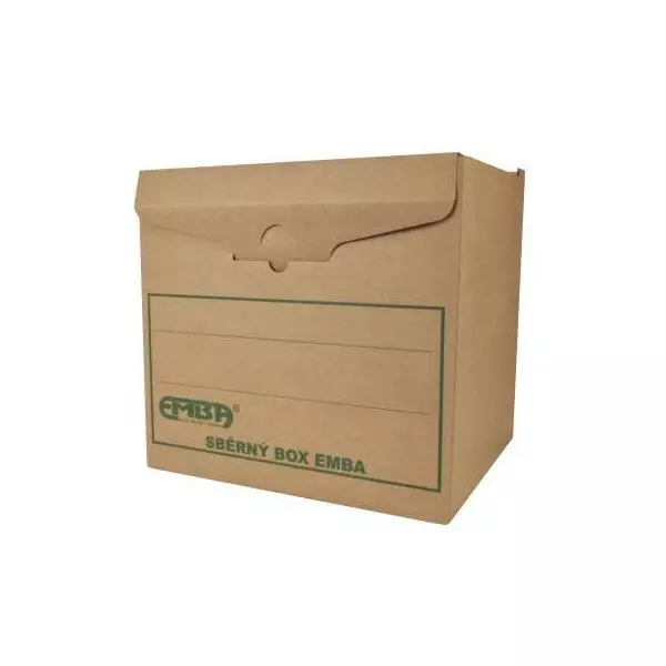 Zberný box H/H zelená potlač