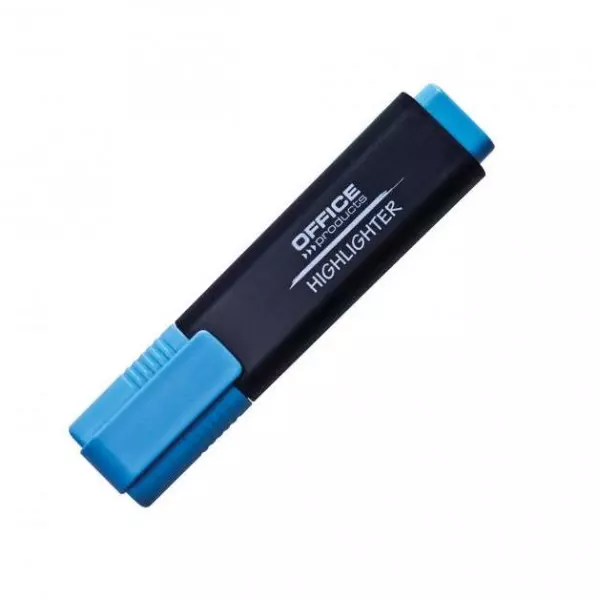 Zvýrazňovač Office Products modrý