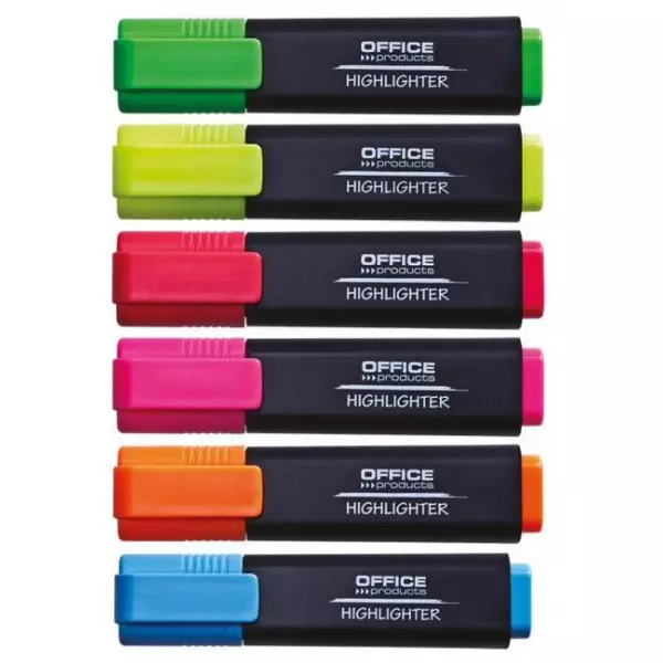 Sada zvýrazňovačov Office Products 6S