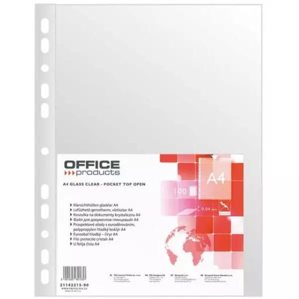 Euroobal Office Products A4 lesklý 40mic v sáčku