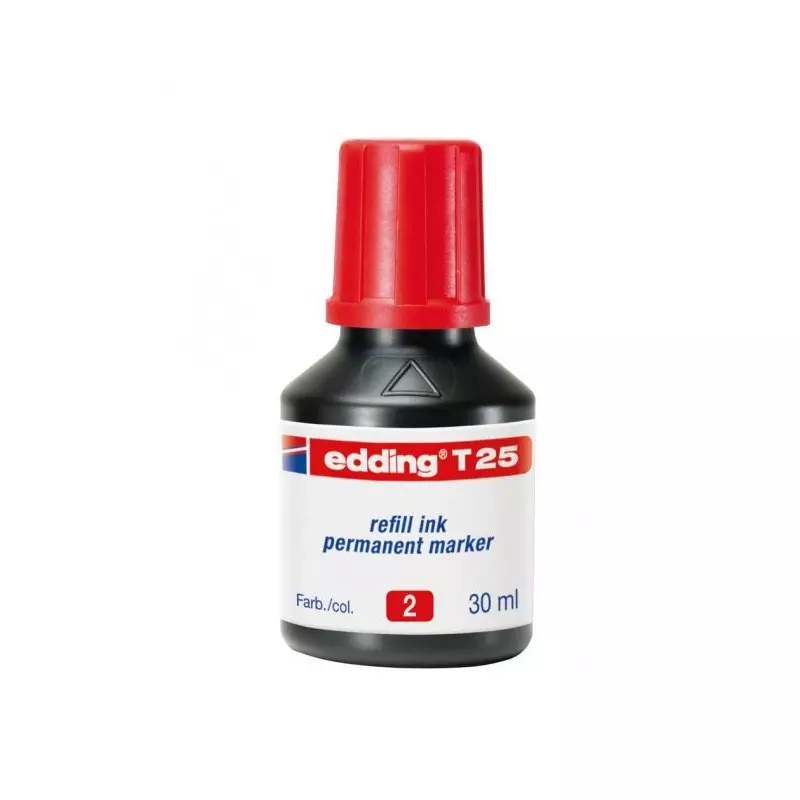 Atrament edding T 25 červený Atrament edding T 25 červený