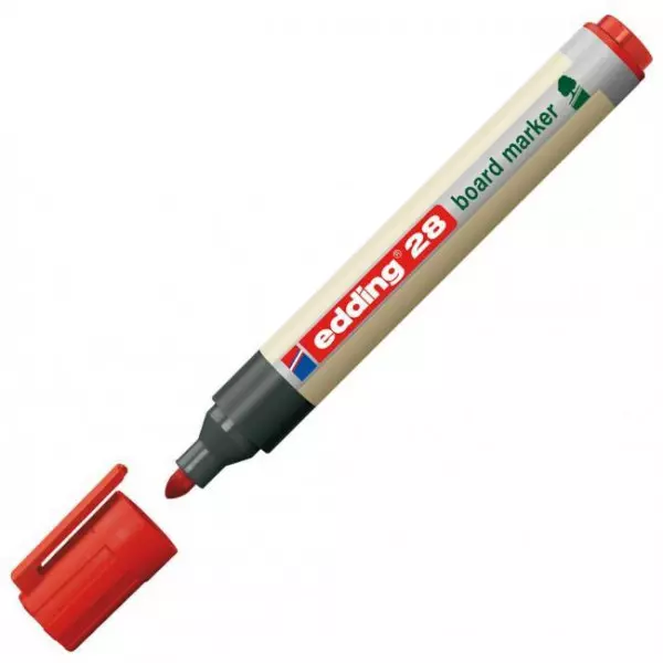 Popisovač na tabule edding 28 červený