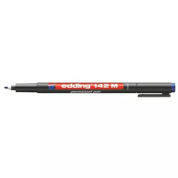 Permanentný popisovač edding 142 M modrý