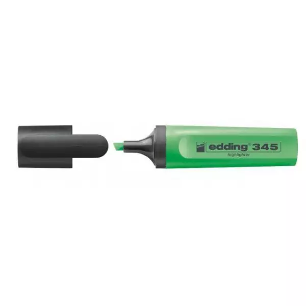 Zvýrazňovač edding 345 svetlozelený