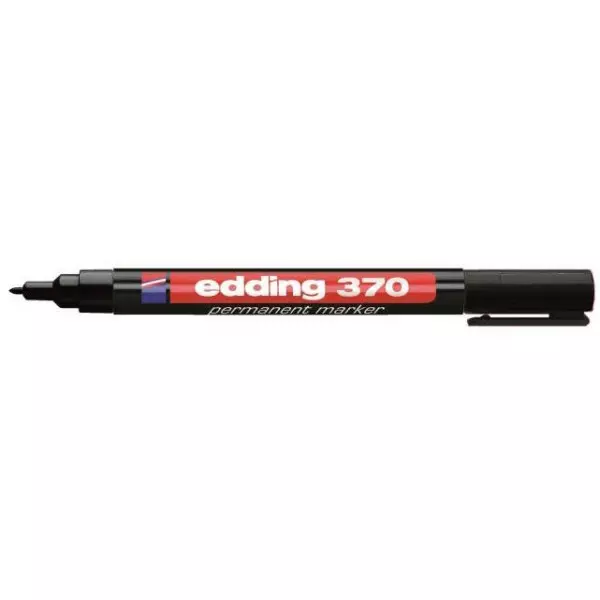 Permanentný popisovač edding 370 čierny