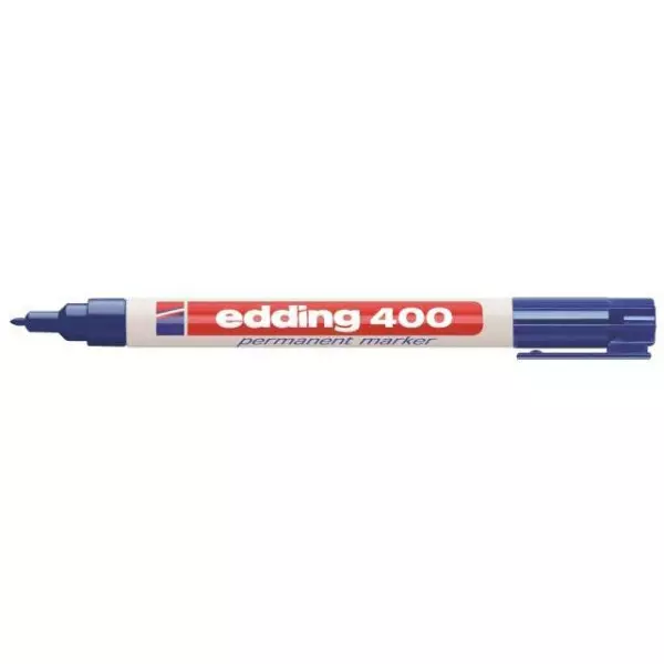 Permanentný popisovač edding 400 modrý