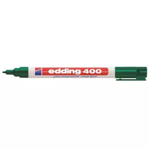 Permanentný popisovač edding 400 zelený