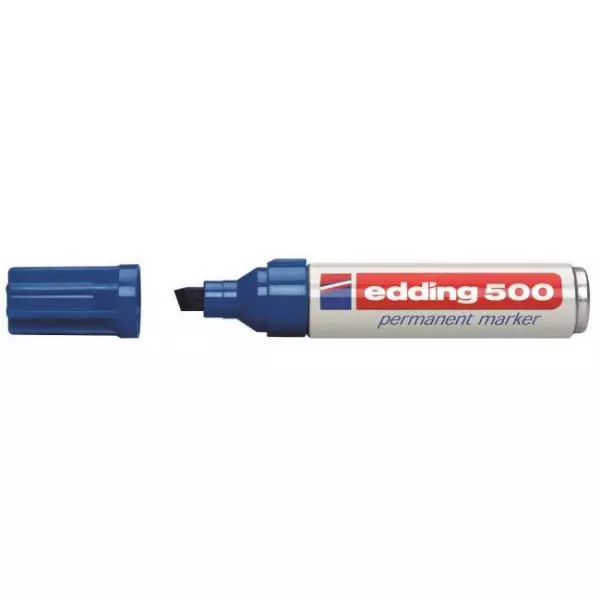 Permanentný popisovač edding 500 modrý