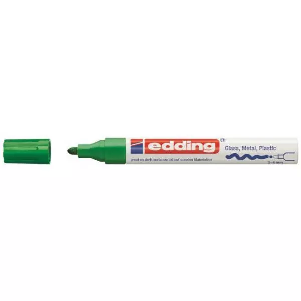 Lakový popisovač edding 750 zelený