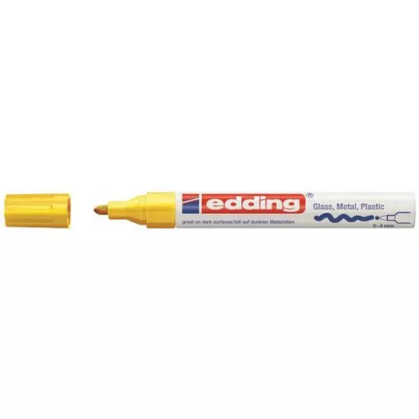 Lakový popisovač edding 750 žltý