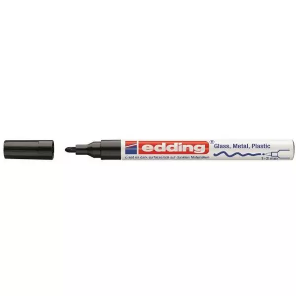 Lakový popisovač edding 751 čierny