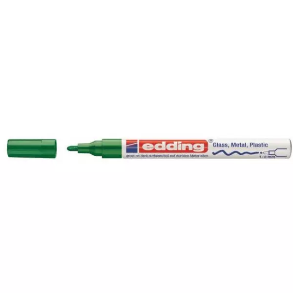 Lakový popisovač edding 751 zelený
