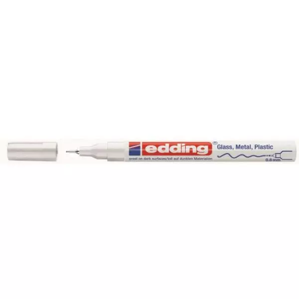 Lakový popisovač edding 780 biely
