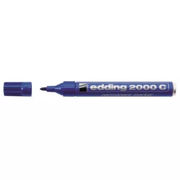 Permanentný popisovač edding 2000C modrý