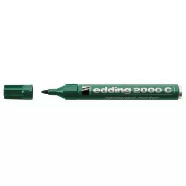 Permanentný popisovač edding 2000C zelený