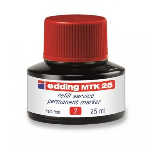 Atrament edding MTK 25 červený