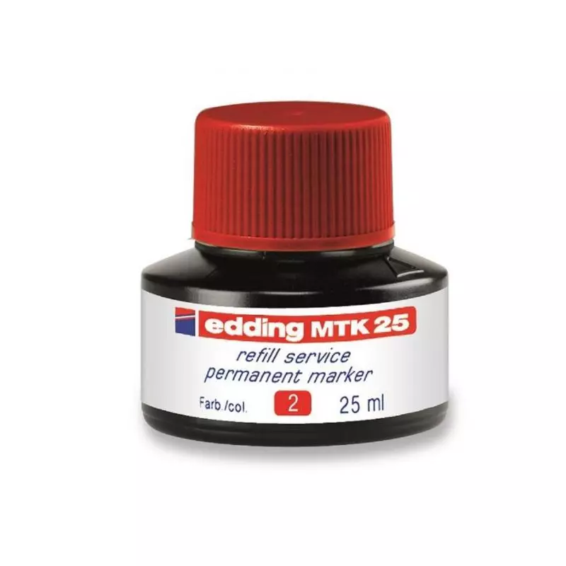 Atrament edding MTK 25 červený Atrament edding MTK 25 červený