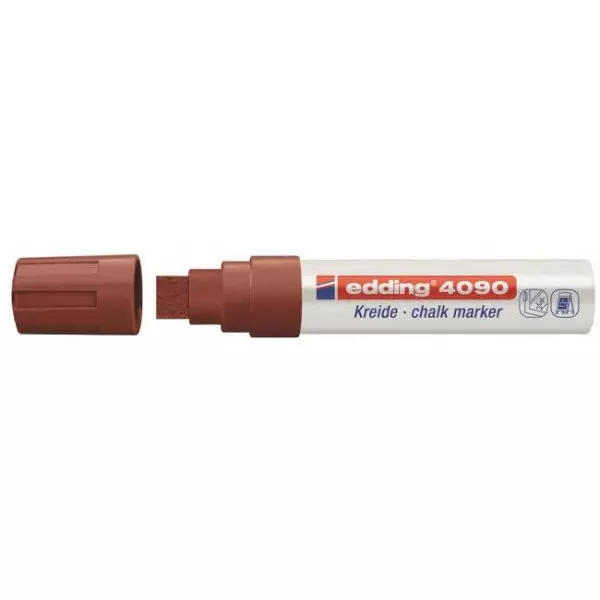 Popisovač na sklo edding 4090 hnedý