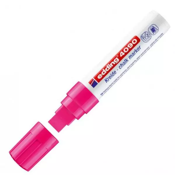 Popisovač na sklo edding 4090 neónovoružový