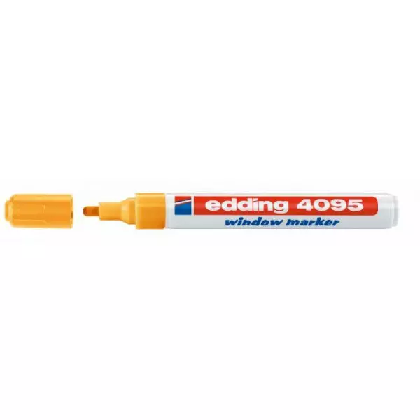 Popisovač na sklo edding 4095 neónovooranžový