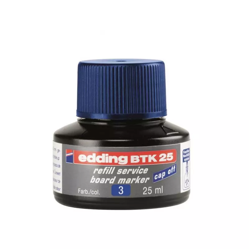 Atrament edding BTK 25 modrý Atrament edding BTK 25 modrý