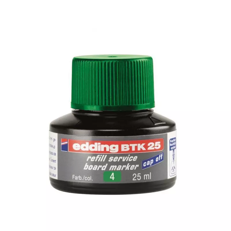 Atrament edding BTK 25 zelený Atrament edding BTK 25 zelený