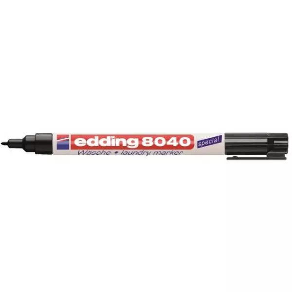 Popisovač na bielizeň edding 8040 čierny
