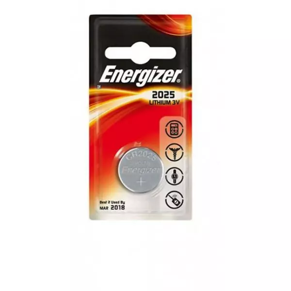 Batéria Energizer CR 2025 3V gombíková